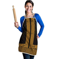 New Zealand Maori Kowhaiwhai Apron Karaka Maui and Mangopare LT9 - Polynesian Pride