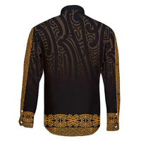 New Zealand Maori Kowhaiwhai Family Matching Summer Maxi Dress and Hawaiian Shirt Karaka Maui and Mangopare LT9 - Polynesian Pride