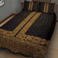 New Zealand Maori Kowhaiwhai Quilt Bed Set Karaka Maui and Mangopare LT9 - Polynesian Pride