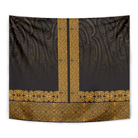 New Zealand Maori Kowhaiwhai Tapestry Karaka Maui and Mangopare LT9 - Polynesian Pride