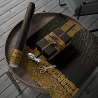New Zealand Maori Kowhaiwhai Wrapping Paper Karaka Maui and Mangopare LT9 - Polynesian Pride