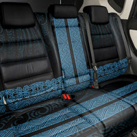 New Zealand Maori Kowhaiwhai Back Car Seat Cover Kikorangi Maui and Mangopare LT9 - Polynesian Pride