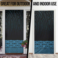 New Zealand Maori Kowhaiwhai Door Cover Kikorangi Maui and Mangopare LT9 - Polynesian Pride