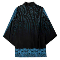 New Zealand Maori Kowhaiwhai Kimono Kikorangi Maui and Mangopare LT9 - Polynesian Pride