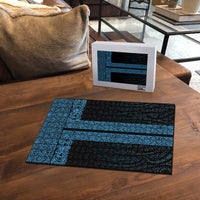 New Zealand Maori Kowhaiwhai Puzzle Kikorangi Maui and Mangopare LT9 - Polynesian Pride