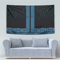 New Zealand Maori Kowhaiwhai Tapestry Kikorangi Maui and Mangopare LT9 - Polynesian Pride