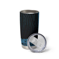 New Zealand Maori Kowhaiwhai Tumbler Cup Kikorangi Maui and Mangopare LT9 - Polynesian Pride