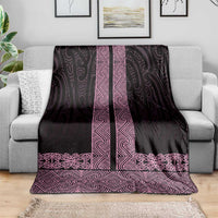 New Zealand Maori Kowhaiwhai Blanket Mawhero Maui and Mangopare LT9 - Polynesian Pride