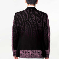 New Zealand Maori Kowhaiwhai Blazer Mawhero Maui and Mangopare LT9 - Polynesian Pride