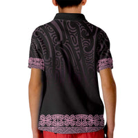 New Zealand Maori Kowhaiwhai Kid Polo Shirt Mawhero Maui and Mangopare LT9 - Polynesian Pride