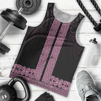 New Zealand Maori Kowhaiwhai Men Tank Top Mawhero Maui and Mangopare LT9 - Polynesian Pride