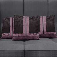 New Zealand Maori Kowhaiwhai Pillow Cover Mawhero Maui and Mangopare LT9 - Polynesian Pride