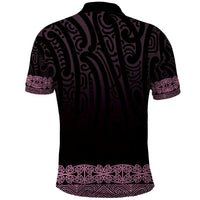 New Zealand Maori Kowhaiwhai Polo Shirt Mawhero Maui and Mangopare LT9 - Polynesian Pride