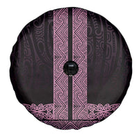 New Zealand Maori Kowhaiwhai Spare Tire Cover Mawhero Maui and Mangopare LT9 - Polynesian Pride