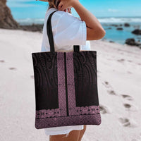 New Zealand Maori Kowhaiwhai Tote Bag Mawhero Maui and Mangopare LT9 - Polynesian Pride