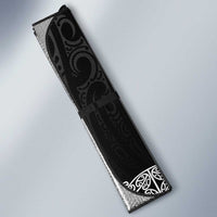 New Zealand Maori Kowhaiwhai Auto Sun Shade Pango Maui and Mangopare LT9 - Polynesian Pride