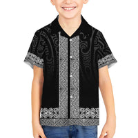New Zealand Maori Kowhaiwhai Hawaiian Shirt Pango Maui and Mangopare LT9 - Polynesian Pride
