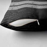 New Zealand Maori Kowhaiwhai Pillow Cover Pango Maui and Mangopare LT9 - Polynesian Pride