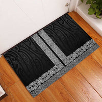 New Zealand Maori Kowhaiwhai Rubber Doormat Pango Maui and Mangopare LT9 - Polynesian Pride