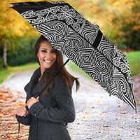 New Zealand Maori Kowhaiwhai Umbrella Pango Maui and Mangopare LT9 - Polynesian Pride