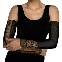 New Zealand Maori Kowhaiwhai Arm Sleeves Parauri Maui and Mangopare LT9 - Polynesian Pride