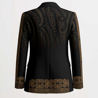 New Zealand Maori Kowhaiwhai Blazer Parauri Maui and Mangopare LT9 - Polynesian Pride