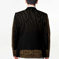 New Zealand Maori Kowhaiwhai Blazer Parauri Maui and Mangopare LT9 - Polynesian Pride