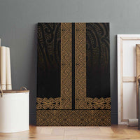 New Zealand Maori Kowhaiwhai Canvas Wall Art Parauri Maui and Mangopare LT9 - Polynesian Pride