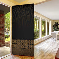New Zealand Maori Kowhaiwhai Door Cover Parauri Maui and Mangopare LT9 - Polynesian Pride