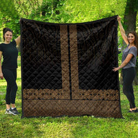 New Zealand Maori Kowhaiwhai Quilt Parauri Maui and Mangopare LT9 - Polynesian Pride