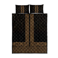 New Zealand Maori Kowhaiwhai Quilt Bed Set Parauri Maui and Mangopare LT9 - Polynesian Pride