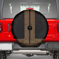 New Zealand Maori Kowhaiwhai Spare Tire Cover Parauri Maui and Mangopare LT9 - Polynesian Pride