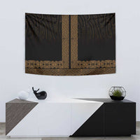 New Zealand Maori Kowhaiwhai Tapestry Parauri Maui and Mangopare LT9 - Polynesian Pride