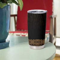 New Zealand Maori Kowhaiwhai Tumbler Cup Parauri Maui and Mangopare LT9 - Polynesian Pride