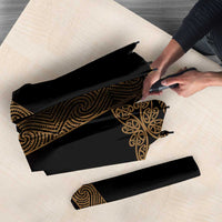 New Zealand Maori Kowhaiwhai Umbrella Parauri Maui and Mangopare LT9 - Polynesian Pride