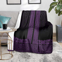 New Zealand Maori Kowhaiwhai Blanket Waiporoporo Maui and Mangopare LT9 - Polynesian Pride