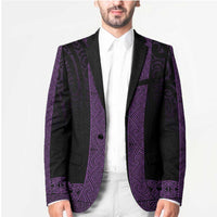 New Zealand Maori Kowhaiwhai Blazer Waiporoporo Maui and Mangopare LT9 - Polynesian Pride