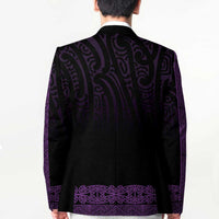 New Zealand Maori Kowhaiwhai Blazer Waiporoporo Maui and Mangopare LT9 - Polynesian Pride