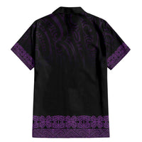 New Zealand Maori Kowhaiwhai Family Matching Mermaid Dress and Hawaiian Shirt Waiporoporo Maui and Mangopare LT9 - Polynesian Pride