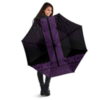 New Zealand Maori Kowhaiwhai Umbrella Waiporoporo Maui and Mangopare LT9 - Polynesian Pride