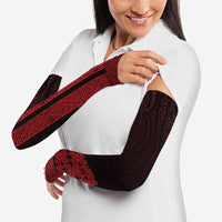 New Zealand Maori Kowhaiwhai Arm Sleeves Whero Maui and Mangopare LT9 - Polynesian Pride