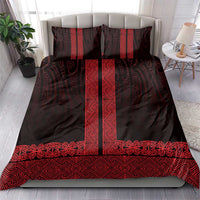 New Zealand Maori Kowhaiwhai Bedding Set Whero Maui and Mangopare LT9 - Polynesian Pride