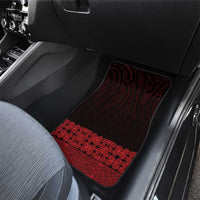 New Zealand Maori Kowhaiwhai Car Mats Whero Maui and Mangopare LT9 - Polynesian Pride