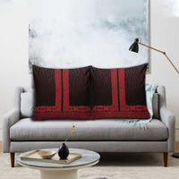 New Zealand Maori Kowhaiwhai Pillow Cover Whero Maui and Mangopare LT9 - Polynesian Pride