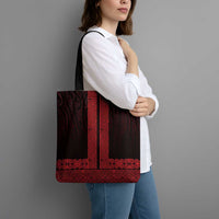 New Zealand Maori Kowhaiwhai Tote Bag Whero Maui and Mangopare LT9 - Polynesian Pride