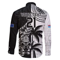 Custom Fiji New Zealand Family Matching Short Sleeve Bodycon Dress and Hawaiian Shirt Maori mix Tapa Pattern Version LT9 - Polynesian Pride