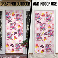 Hawaii Flamingo Hello Summer Door Cover Hawaiian Quilt Pattern LT9 - Polynesian Pride