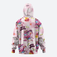 Hawaii Flamingo Hello Summer Hoodie Hawaiian Quilt Pattern