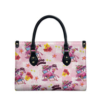 Hawaii Flamingo Hello Summer Leather Bag Hawaiian Quilt Pattern LT9 - Polynesian Pride
