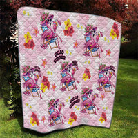 Hawaii Flamingo Hello Summer Quilt Hawaiian Quilt Pattern LT9 - Polynesian Pride